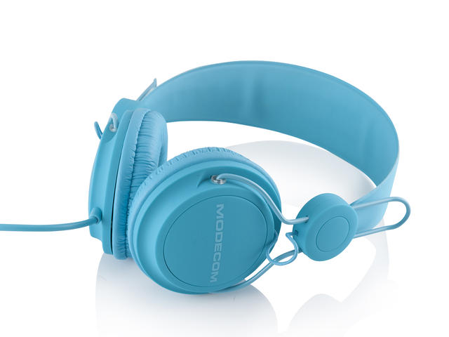 Слушалки Modecom MC-400 FRUITY, сини