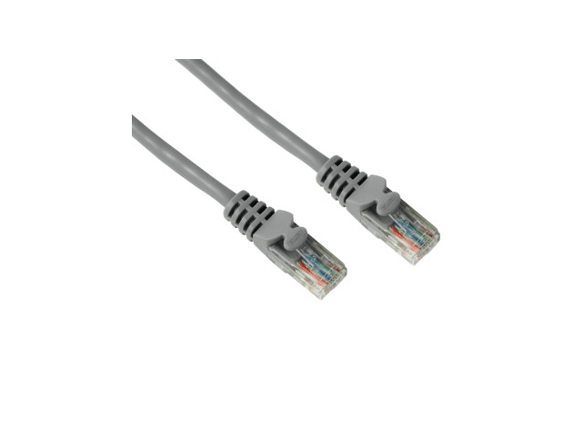 Кабели и Адаптери Hama мрежов пач кабел cat.5e, 3м,UTP, сив, блистер