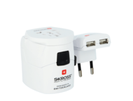 Зарядни устройства Skross универсален адаптер World Pro+USB