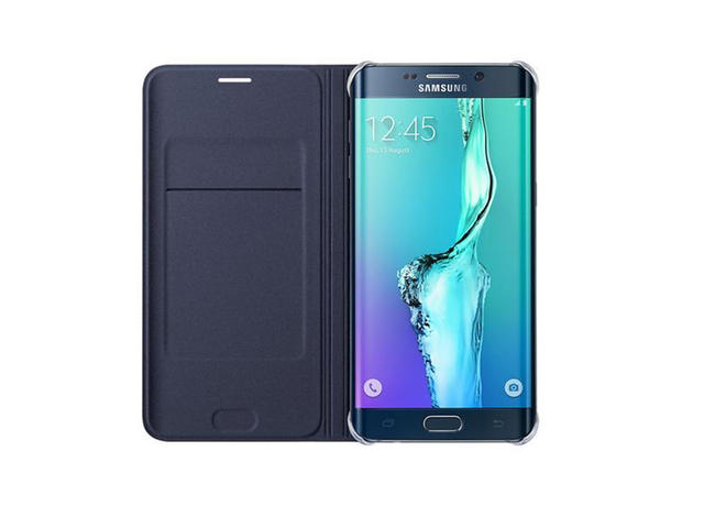 Калъфи Samsung Flip Wallet за Samsung Galaxy S6 Edge Plus, черен
