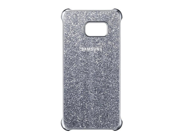 Калъфи Samsung Glitter Cover за Samsung Galaxy S6 Edge Plus, сребрист