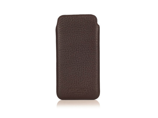 Калъфи Knomo Leather Slim за iPhone SE /5S/5