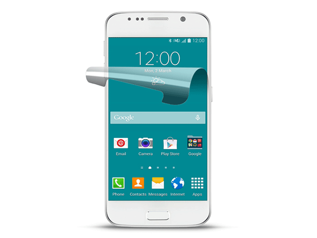 Защитно фолио Cellular line за Samsung Galaxy S6, 2 броя