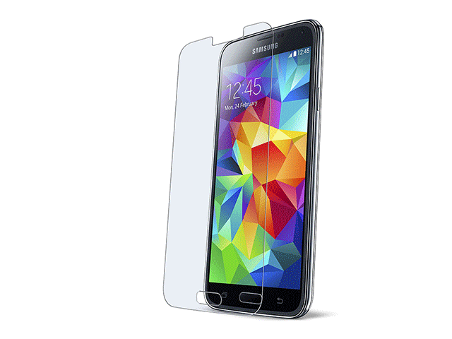 Защитно фолио Cellular line закалено стъкло за Samsung Galaxy S5