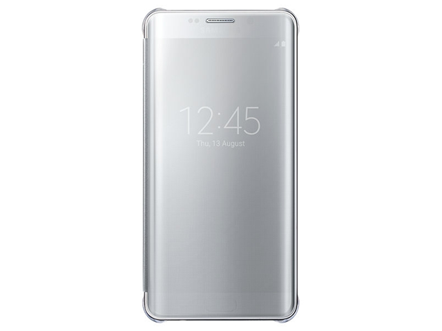 Калъфи Samsung Galaxy Edge + Clear View Cover, в сребристо