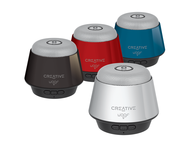 Колони Creative WOOF, в цвят графит