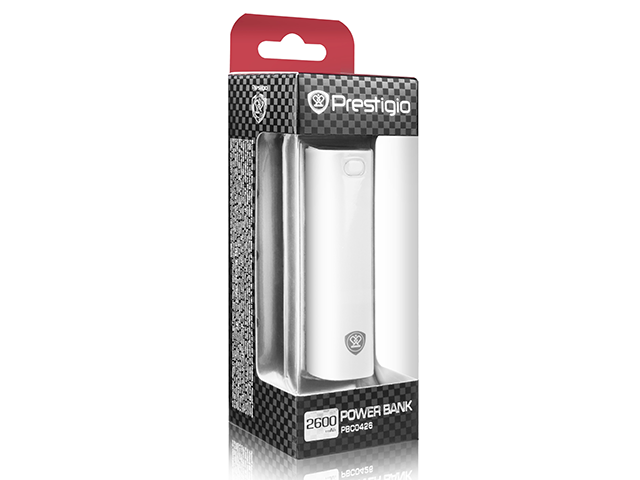 Външни батерии Prestigio PBC0426WH 2600 mAh
