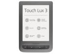 E-reader PocketBook Touch Lux 3 PB626, в сиво