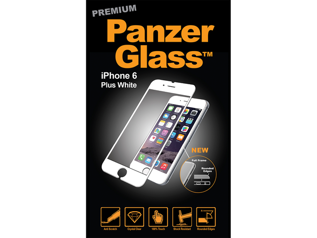 Защитно фолио Panzerglass Premium iPhone 6 Plus, в бяло