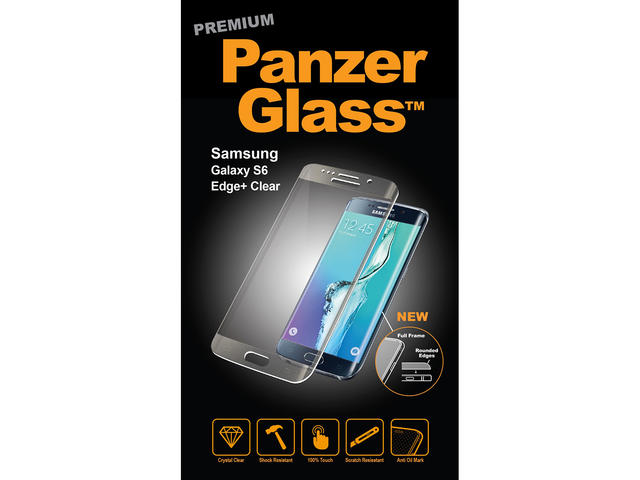Защитно фолио Panzerglass Premium Samsung Galaxy S6 Edge+, прозрачен