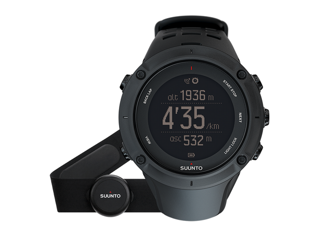 Смарт часовници Suunto Ambit3 Peak Black + пулсомер