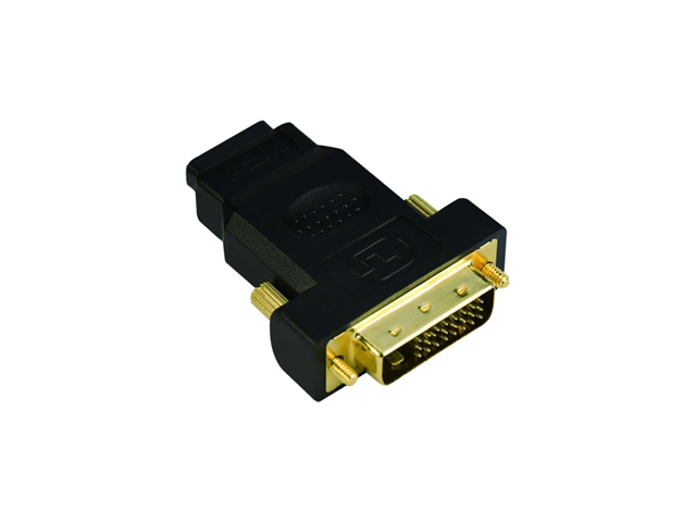 Кабели и Адаптери VCom адаптер DVI M / HDMI F позлатен - CA312