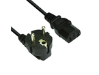 Кабели и Адаптери VCom захранващ кабел power cord computer schuko 220V - CE021-1.8 метра