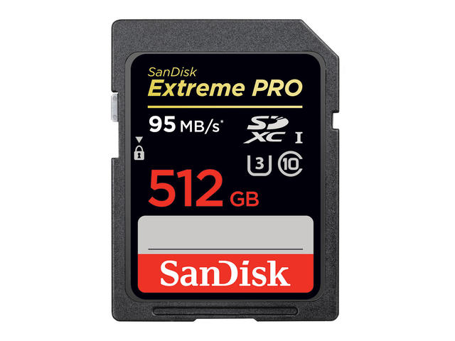 Карти памет 512GB SD SanDisk Extreme Pro Class 10