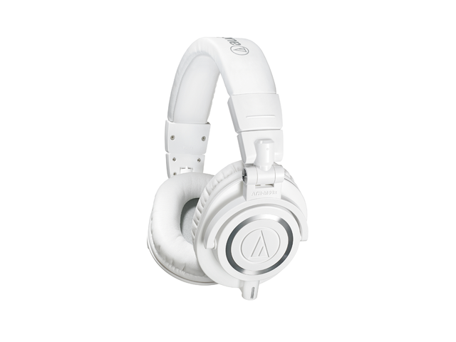 Слушалки Audio-Technica ATH-M50XWH Professional Monitor, в бяло