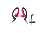 Слушалки Audio-Technica ATH-SPORT1RD SonicSport, в черно-червено