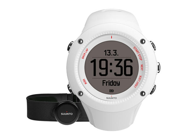 Смарт часовници Suunto Ambit3 Run White + пулсомер