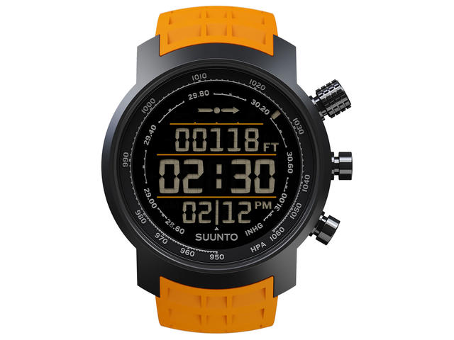 Смарт часовници Suunto Elementum Terra Stealth Amber Rubber