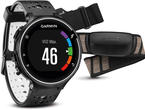 Смарт часовници Garmin Forerunner 230 - в черно/бяло + пулсомер