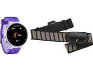 Смарт часовници Garmin Forerunner 230 - в лилаво/бяло + пулсомер
