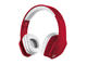 Слушалки TRUST Mobi, в червено-бяло