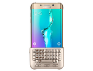 Калъфи Samsung Galaxy S6 edge+ Keyboard cover, в златисто