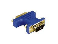 Кабели и Адаптери Hama преходник VGA мъжко /XGA- DVI/Analog женско