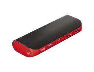 Външни батерии Hama "Pipe" Power Pack, 10400 mAh, в черно-червено