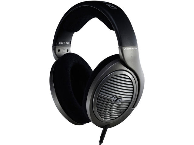 Слушалки Sennheiser HD 518, в черно