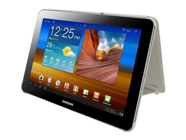 Калъфи за таблети Калъф Samsung Book Cover Case шампанско