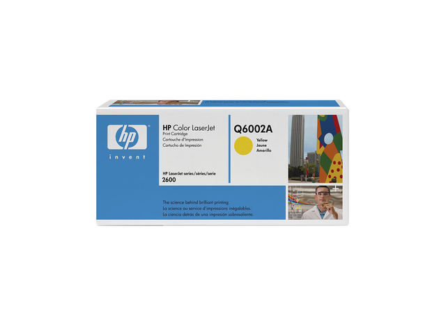 Консумативи Оригинален тонер HP 124A Yellow