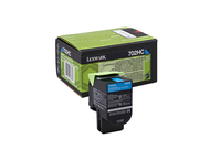Консумативи Оригинален тонер Lexmark 702HC Cyan