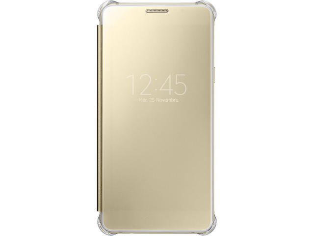Калъфи Samsung Galaxy A5 (2016) Clear View Cover, в златисто