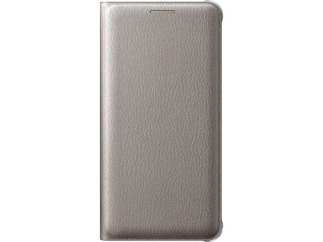 Калъфи Samsung Flip Wallet за Samsung Galaxy A3 (2016), в златисто