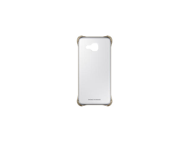 Калъфи Samsung Clear Cover за Samsung Galaxy A3 (2016), прозрачен-златист