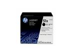 Консумативи Оригинален тонер HP 51X Black Dual Pack