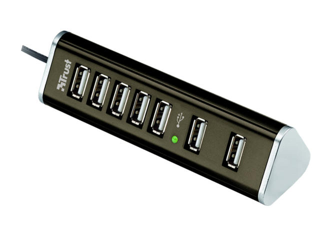 Джаджи TRUST 7-портов USB 2.0 Hub