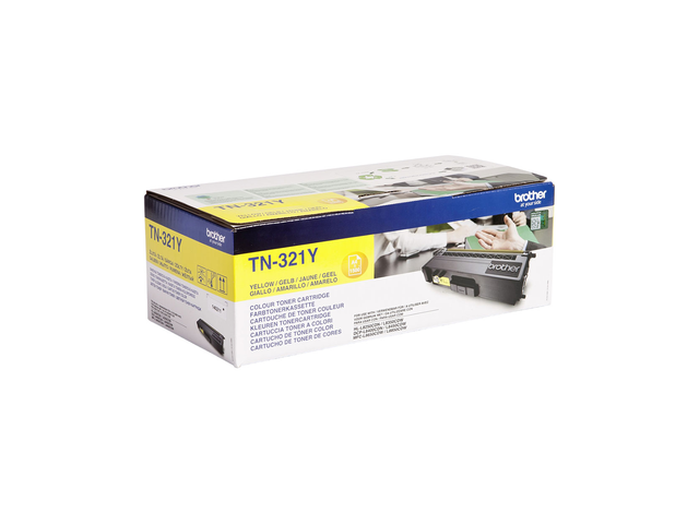 Консумативи Оригинален тонер Brother TN-321Y